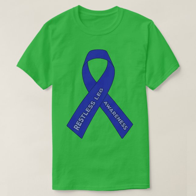 Restless Leg Awareness T Shirt (Design framsida)