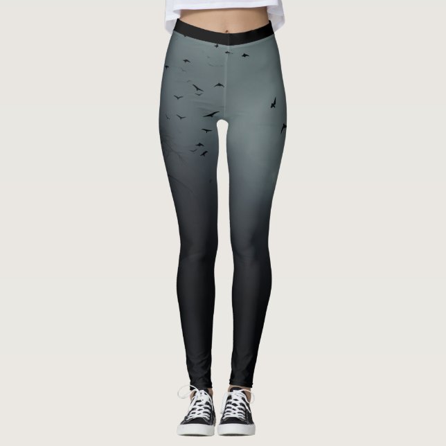 "Restless Vingar" Leggings (Framsida)