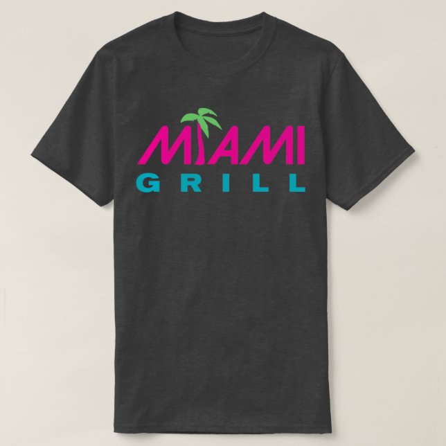 Resto Sandwich Miami Subs Grill T Shirt (Design framsida)