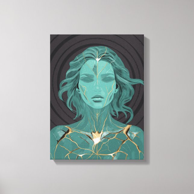 Restored II B – Healing and Balance Art Canvastryck (Framsida)