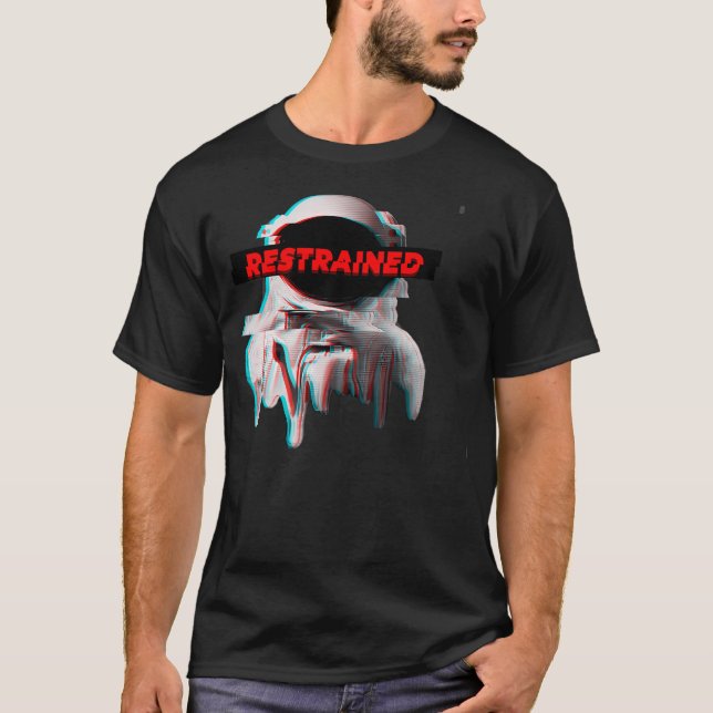 Restraed Astronaut T Shirt (Framsida)