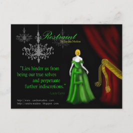 Restraint av Sandra Madera Postcards Vykort