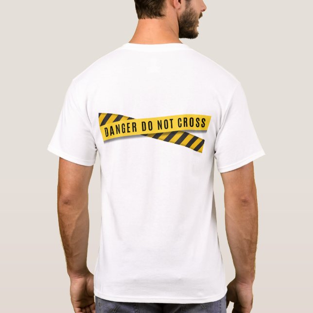 Restricted Area Streetwear T-Shirt (Baksida)