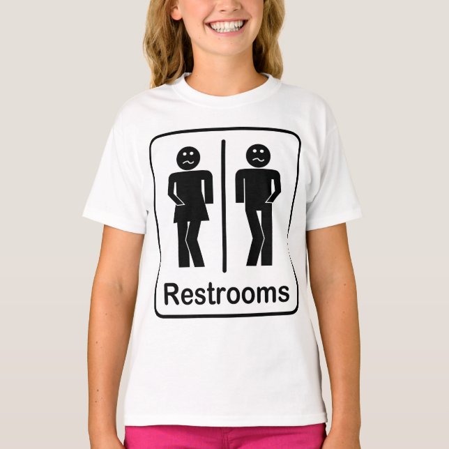 Restrum - signera flickor T-Shirt (Framsida)