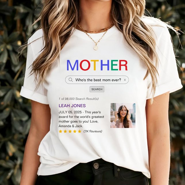 Resultat av webbplatssökning, bästa Mamma någonsin T Shirt (Website Search Result Best Mom Ever T-Shirt
)