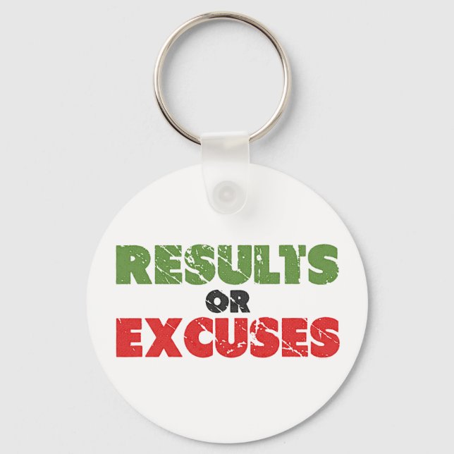 Resultat eller exponering | Bodybuilding-offert |  Nyckelring (Framsida)