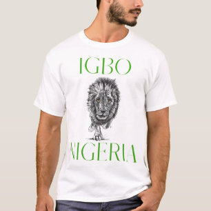 Resultat från IGbo Nigeria Ancestry Initiation Dna T Shirt
