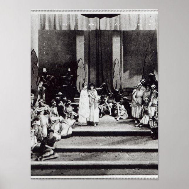 Resultat i första etappen i England "Semele" Poster (Framsidan)