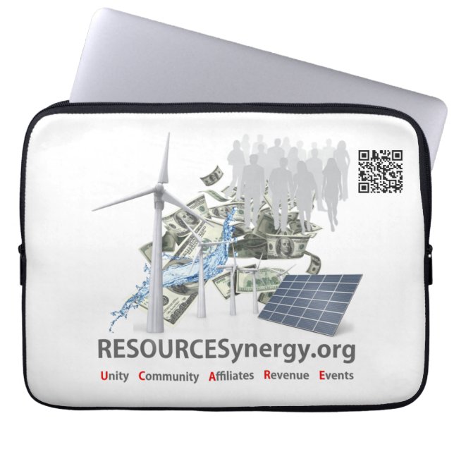 RESURCESynergy - Laptop sleeve 13 tum (Framsidan)