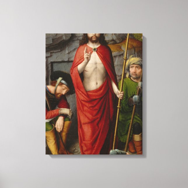 Resurrecension med pilgrimsfärgen Emmaus Canvastryck (Framsida)