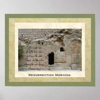 Resurrecitationsmorgon Poster