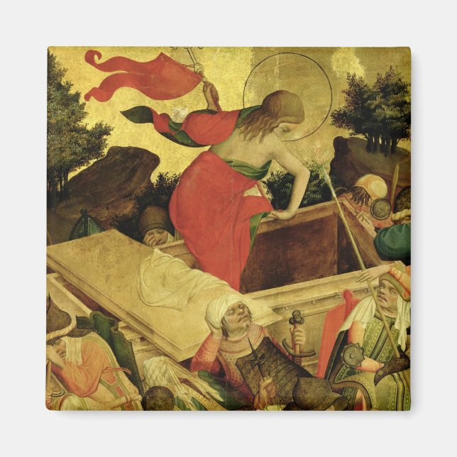 Resurrection, panel från St. Thomas Altar Magnet (Framsidan)