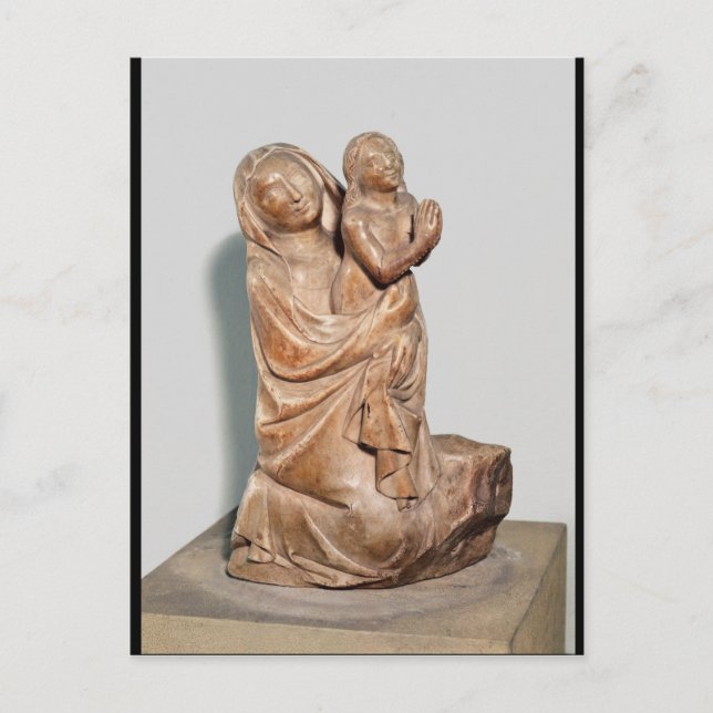 Resursering av en liten flicka vykort (Framsida)