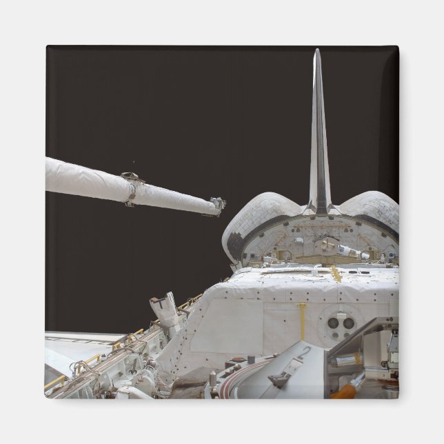 Resursfack för utrymmesskyttel magnet (Framsidan)