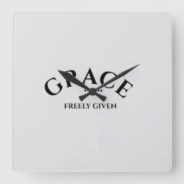 Resursklocka Fyrkantig Klocka