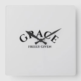 Resursklocka Fyrkantig Klocka