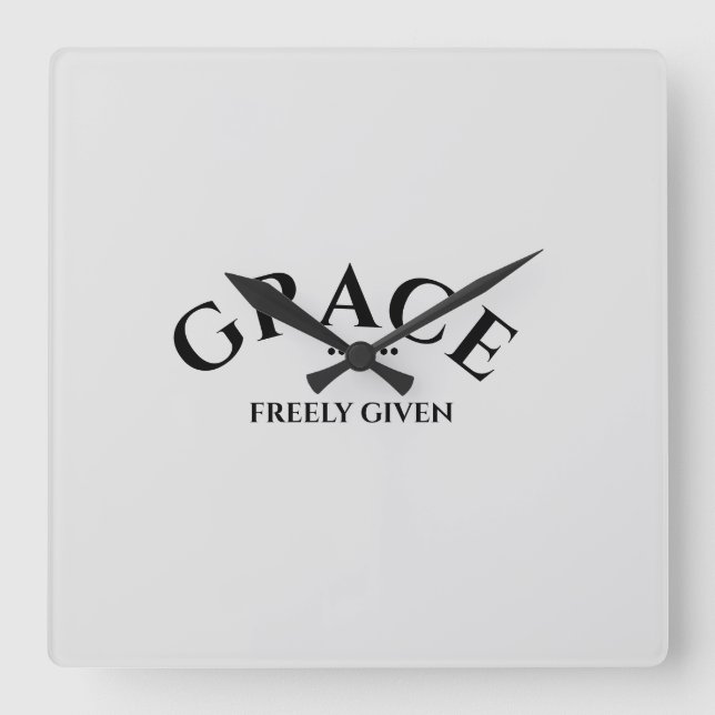 Resursklocka Fyrkantig Klocka (Framsida)