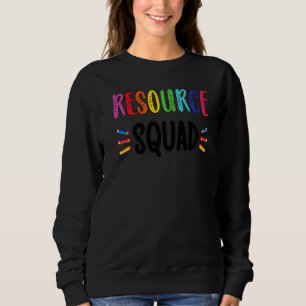 Resurslärarpersonal på Fyrkantiga undervisningsbes T Shirt