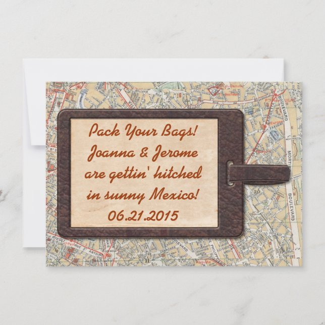 Resvärmemärke Spara Datum Datumet (Framsida)