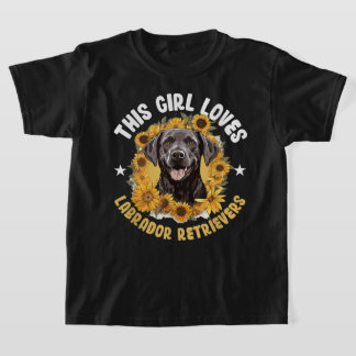 Ret Pet This Girl kärlek Labrador Retrievers T Shirt