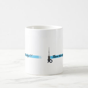 Reta dagen! Gåvamugg för frisörer Kaffemugg
