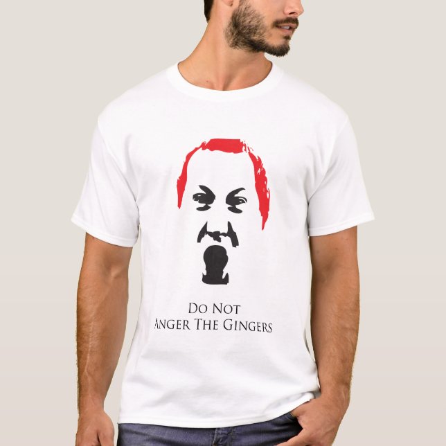 Reta upp inte ingefärarna tee shirt (Framsida)