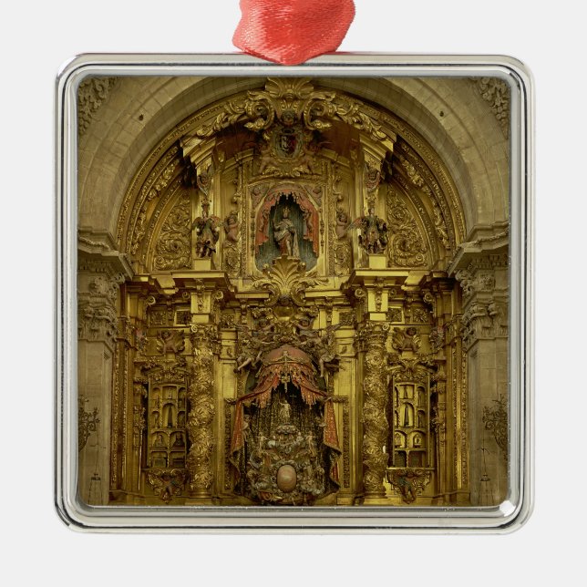 Retable av Sacramentkapell Julgransprydnad Metall (Framsidan)