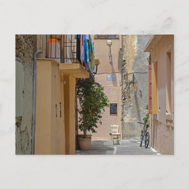Rethymno Summer Backstreet vykort (Framsida)