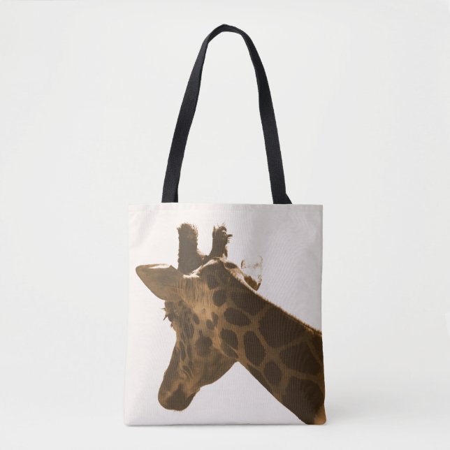Reticulate Giraffe-profil Tygkasse (Framsida)