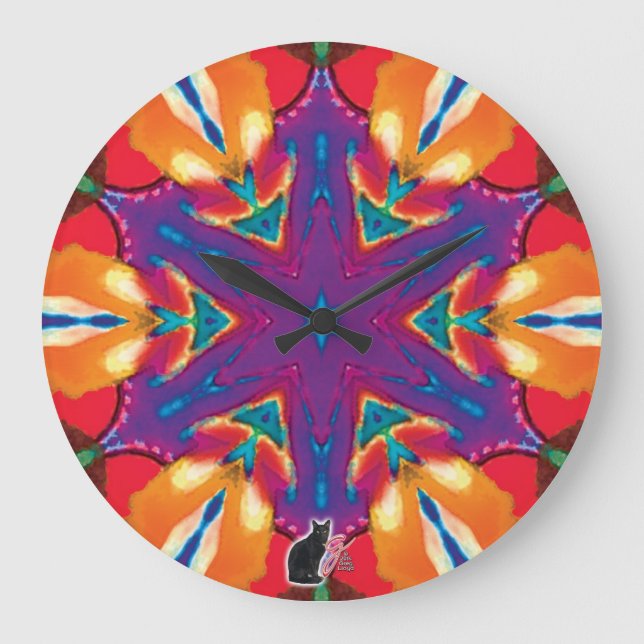 Reticule Kaleidoscope Stor Klocka (Framsida)