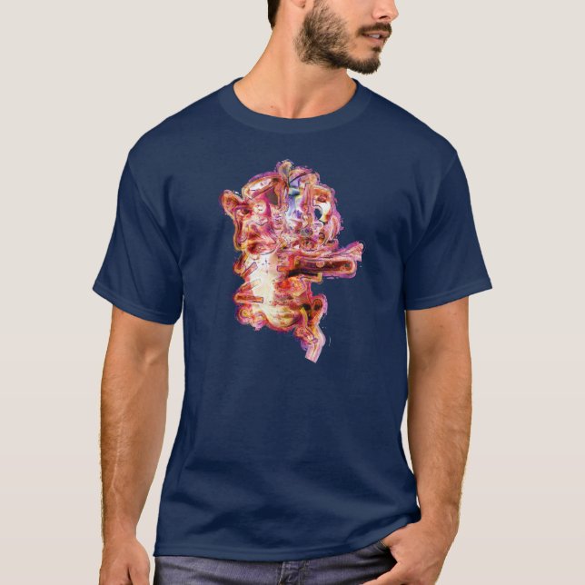 Retik´ma Quitu mörk skjorta 05 Tee (Framsida)