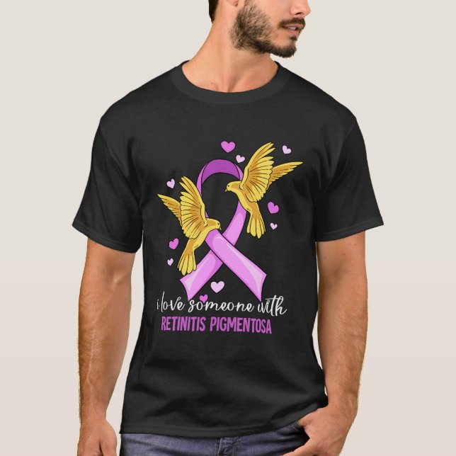 Retinitis Pigmentosa T Shirt (Framsida)