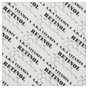 Retinol A.K.A Vitamin A Kemisk molekyl Tyg
