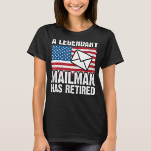 Retir för e-postarbetare och e-postbärare t shirt