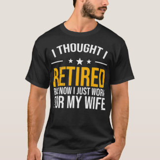 Retired 2021 Funny Retirement  for Pensioner & Ret T Shirt