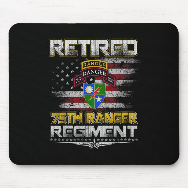 Retired 75th Ranger Regiment Veteran Patriotic Dad Musmatta (Framsidan)