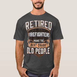 Retired Fireman  Funny Firefighter Retirement T Shirt