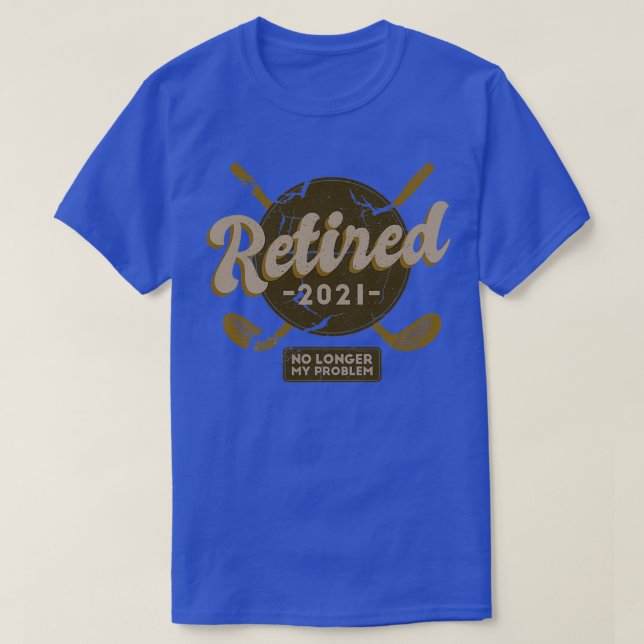 RETIRED GOLF T SHIRT (Design framsida)