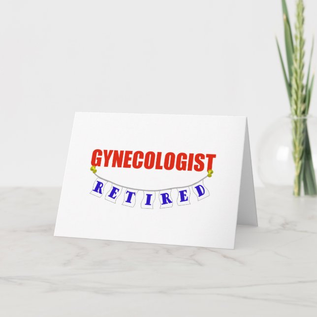 RETIRED GYNECOLOGIST KORT (Framsida)