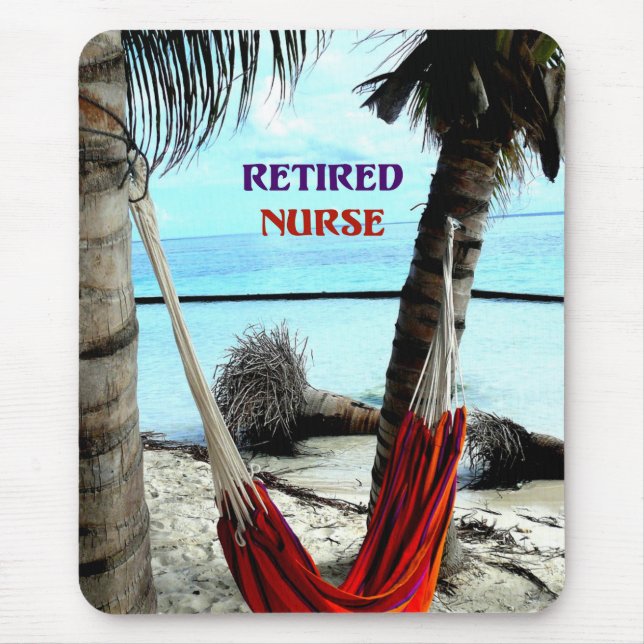 Retired Nurse, Hammock under the Palm Trees Musmatta (Framsidan)