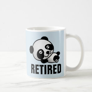 RETIRED PENSION KAFFE KOPPAR