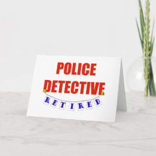 RETIRED POLICE DETECTION KORT