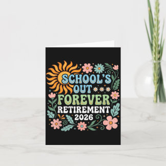 Retired Teacher 2026 Retired Life Teacher Kort