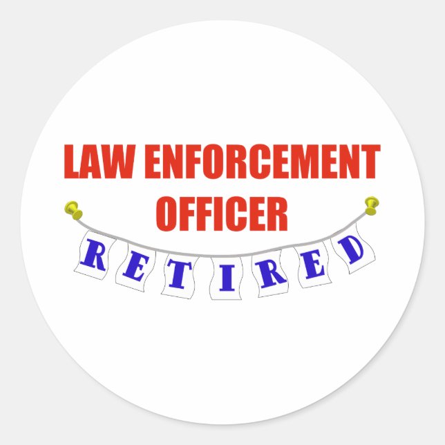 RETIRED TILLSATTA LAGAR OFCR RUNT KLISTERMÄRKE (Framsida)