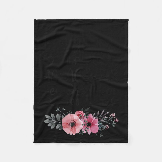 Retired Under New Management Grandson Funny Grandm Fleecefilt (Framsidan)