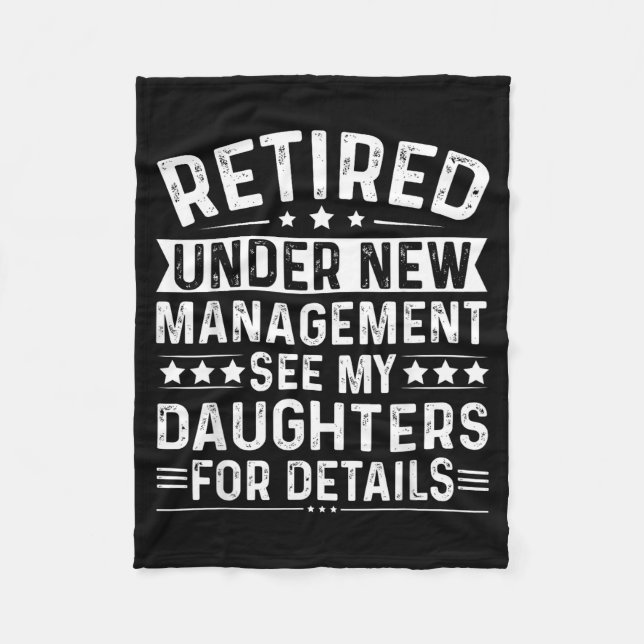 Retired Under New Management, See My Daughters For Fleecefilt (Framsidan)