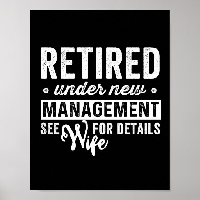 retired under new management see wife for details. poster (Framsidan)