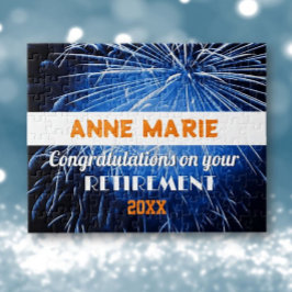 Retiree Gift! Anpassningsbar Pension Puzzle Pussel