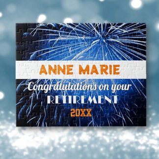 Retiree Gift! Anpassningsbar Pension Puzzle Pussel