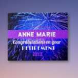 Retiree Gift! Anpassningsbar Pension Puzzle Pussel<br><div class="desc">Roligtens gåva till den nya pensionären och pusslet fanatisk</div>